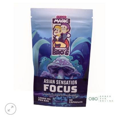 Super Magic Mushroom Bro’s – 400MG Capsules – FOCUS
