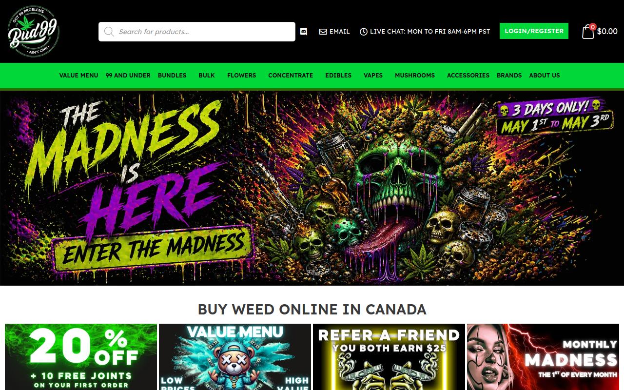 Bud99 website