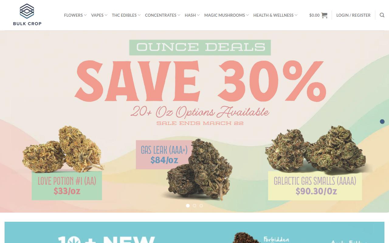 BulkCrop website
