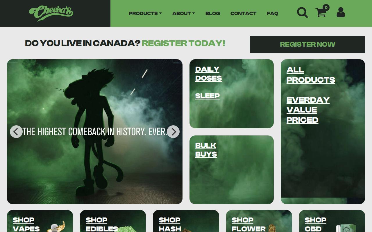 Cheebas website