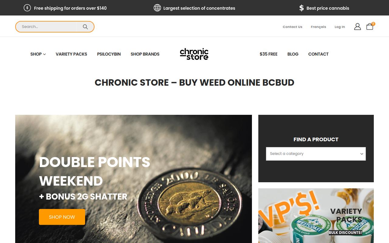 ChronicStore website