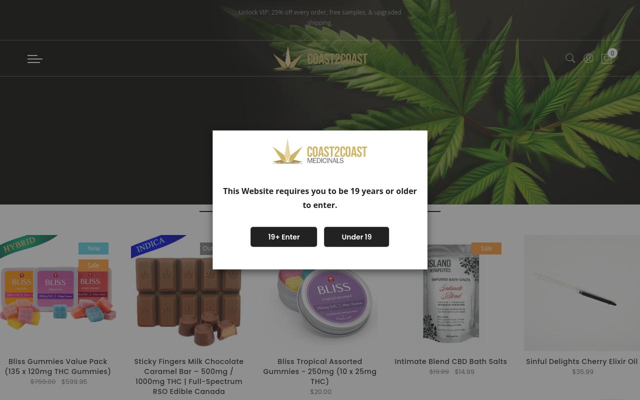 Coast 2 Coast website