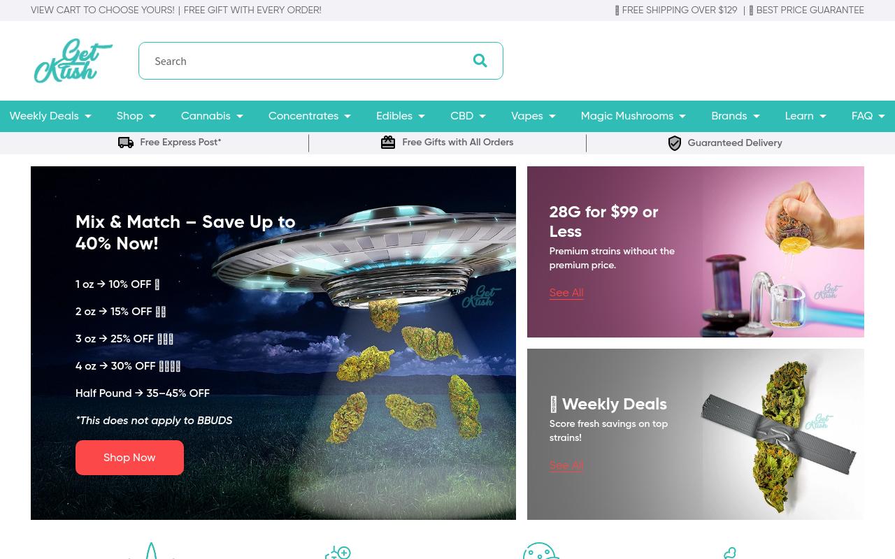 GetKush website
