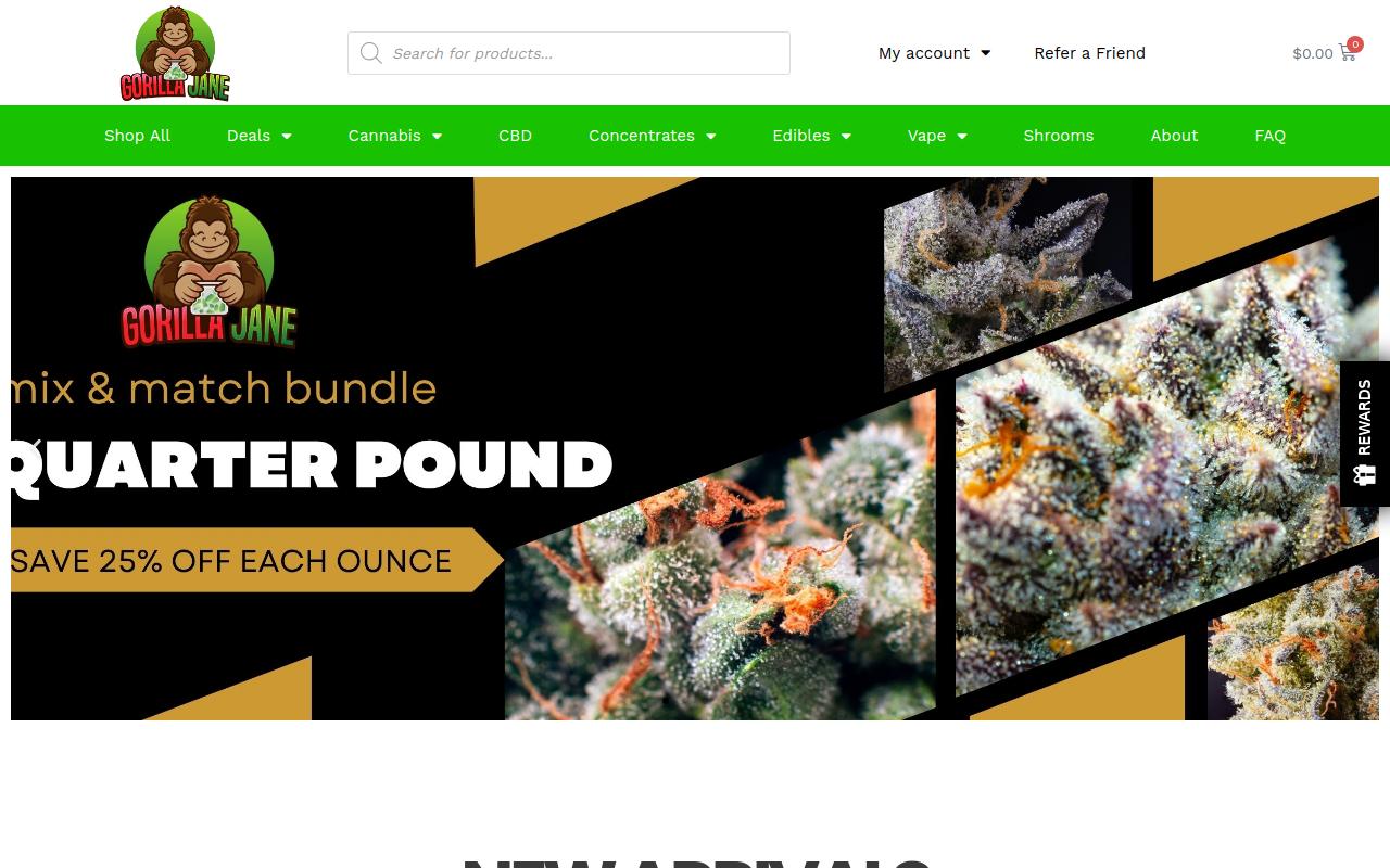 GorillaJane website
