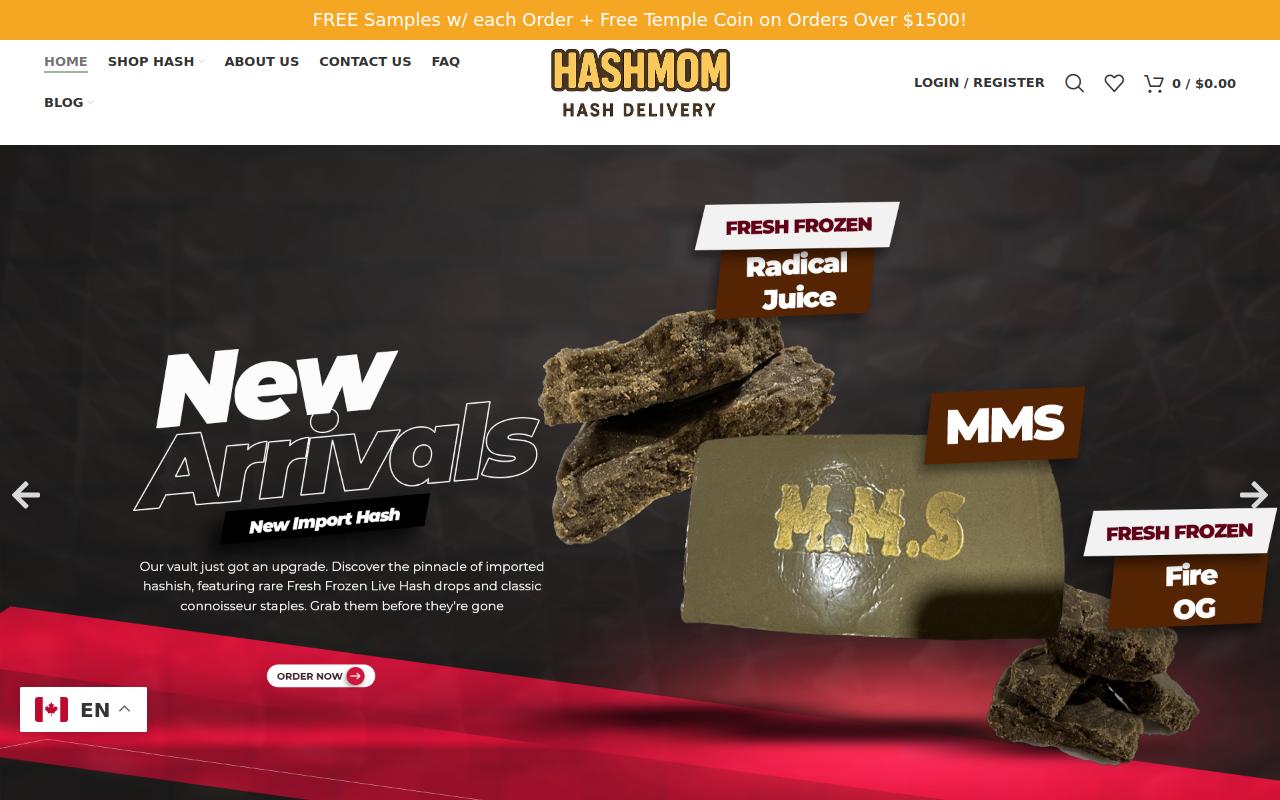 HashMOM website