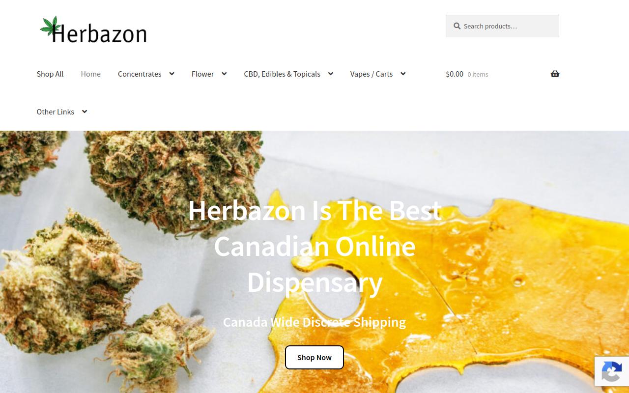 Herbazon website