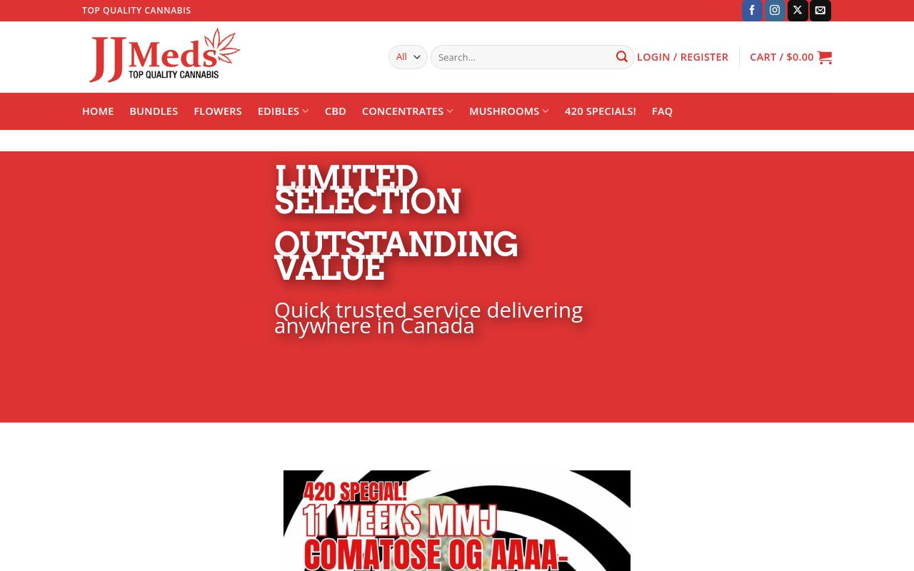 JJMeds website