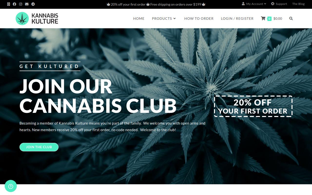 KannabisKulture website