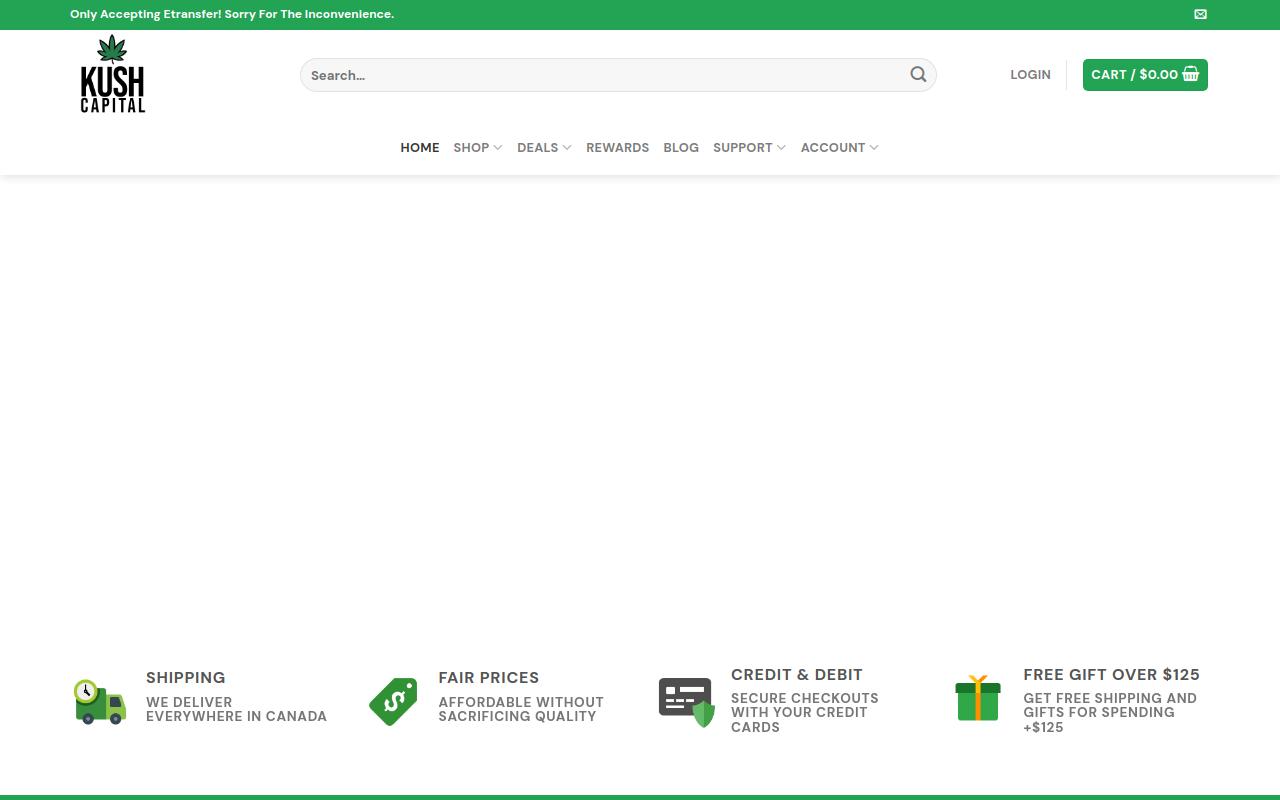 KushCapital.cc website