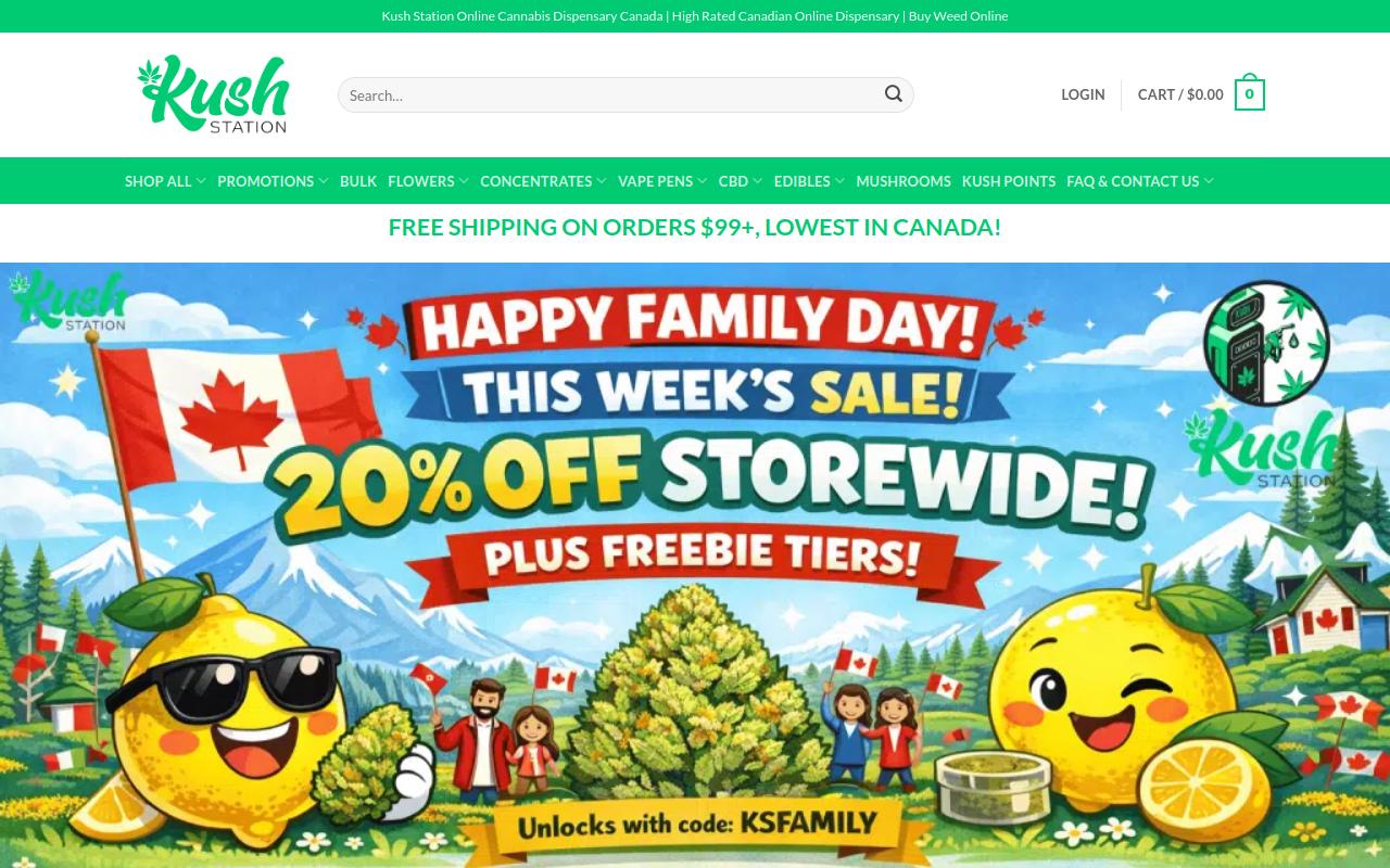 KushStation website