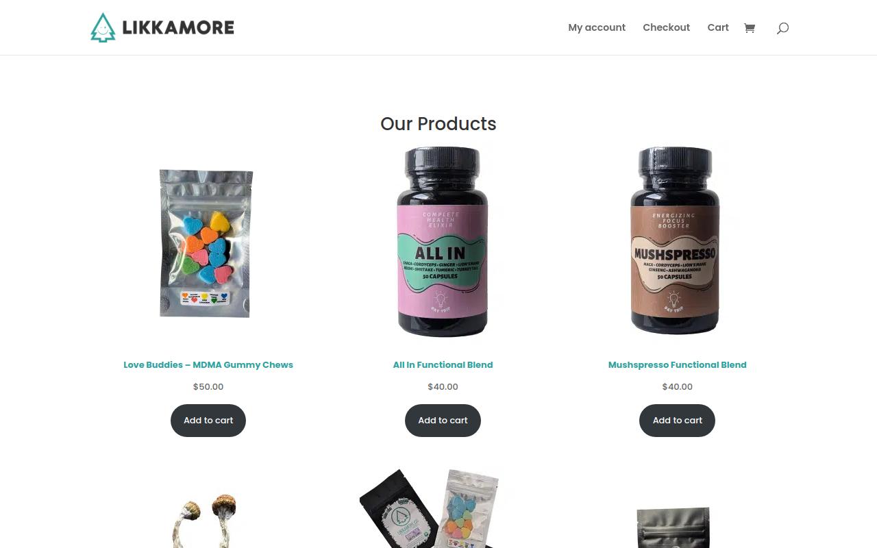 Likkamore website