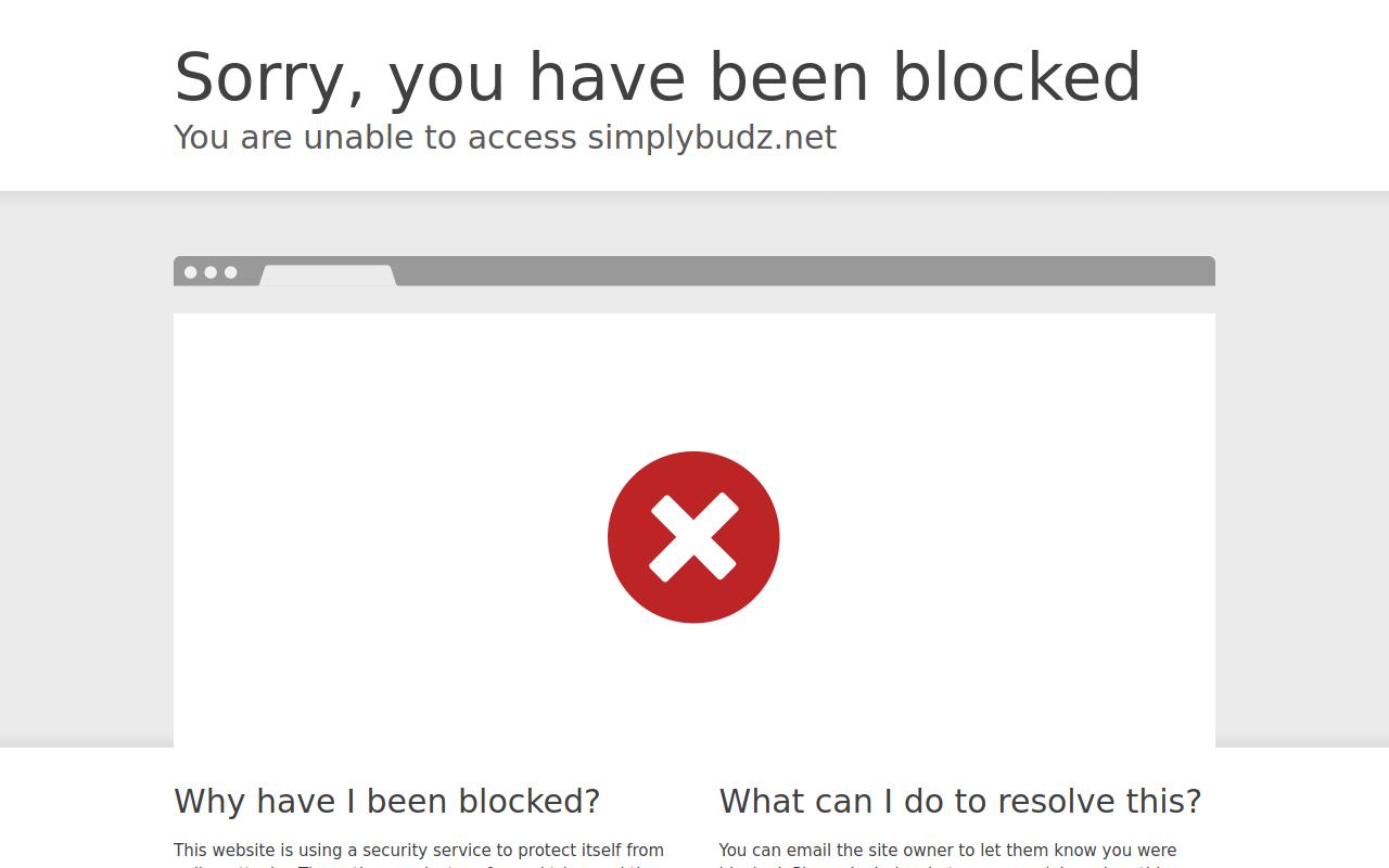 SimplyBudz website
