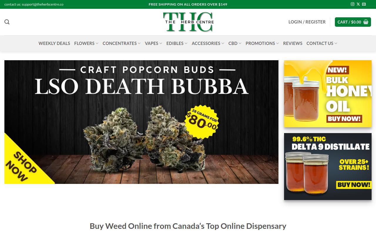 TheHerbCentre website