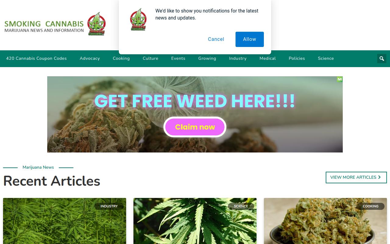 TheLeafExpress website