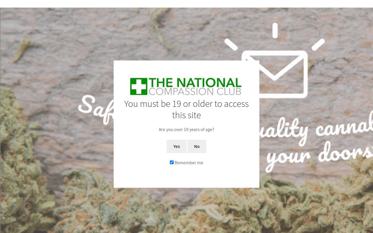 The National Compassion Club website
