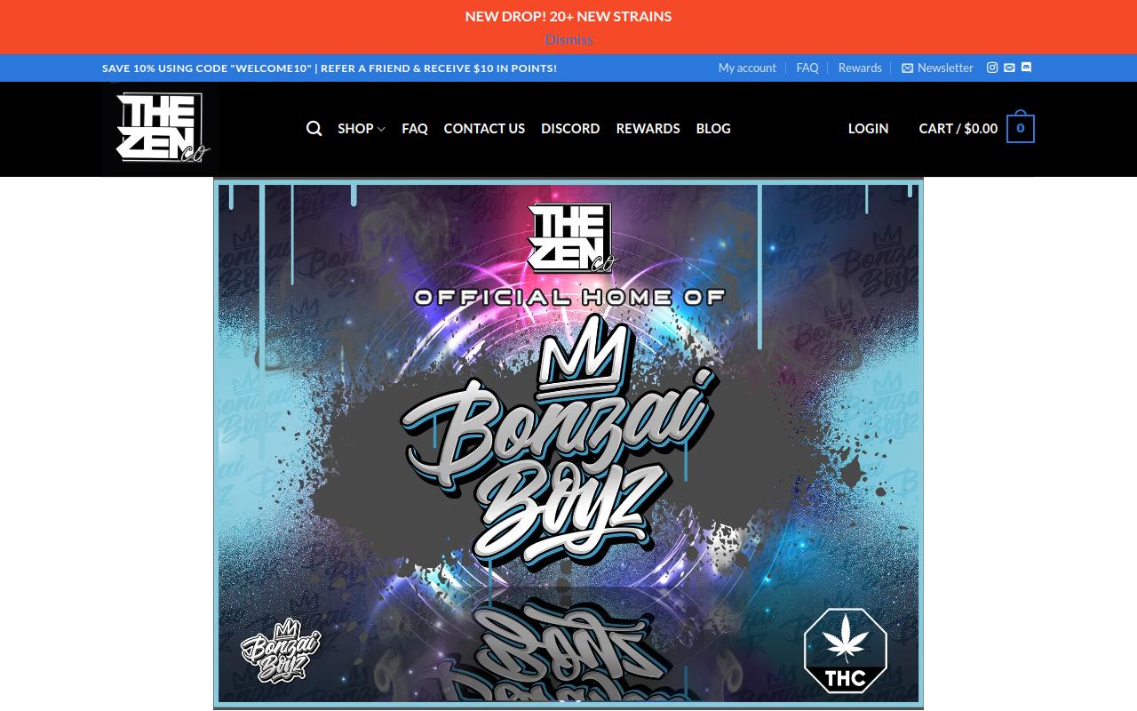 The Zen Co website