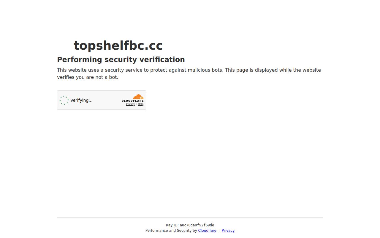 TopShelfBC website