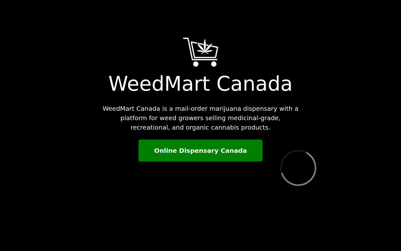 WeedMart.online website