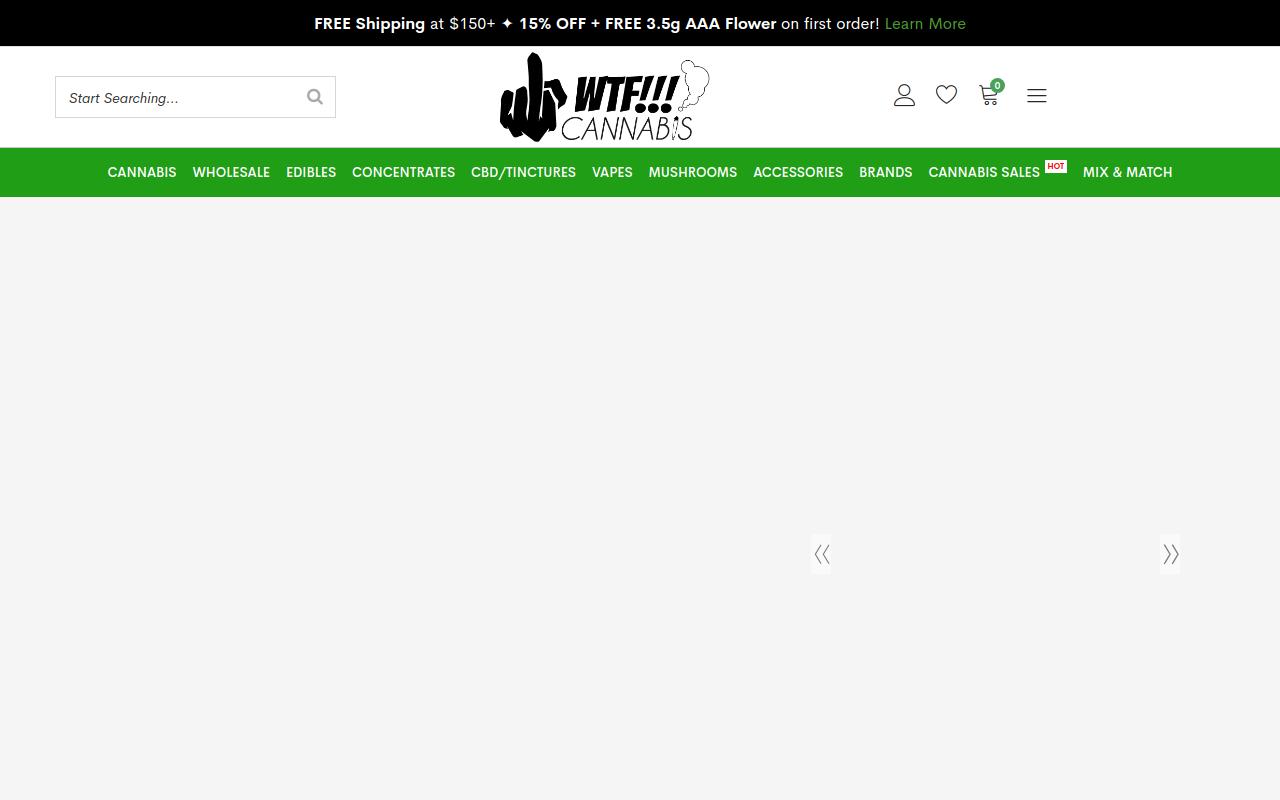 WTFCannabis website