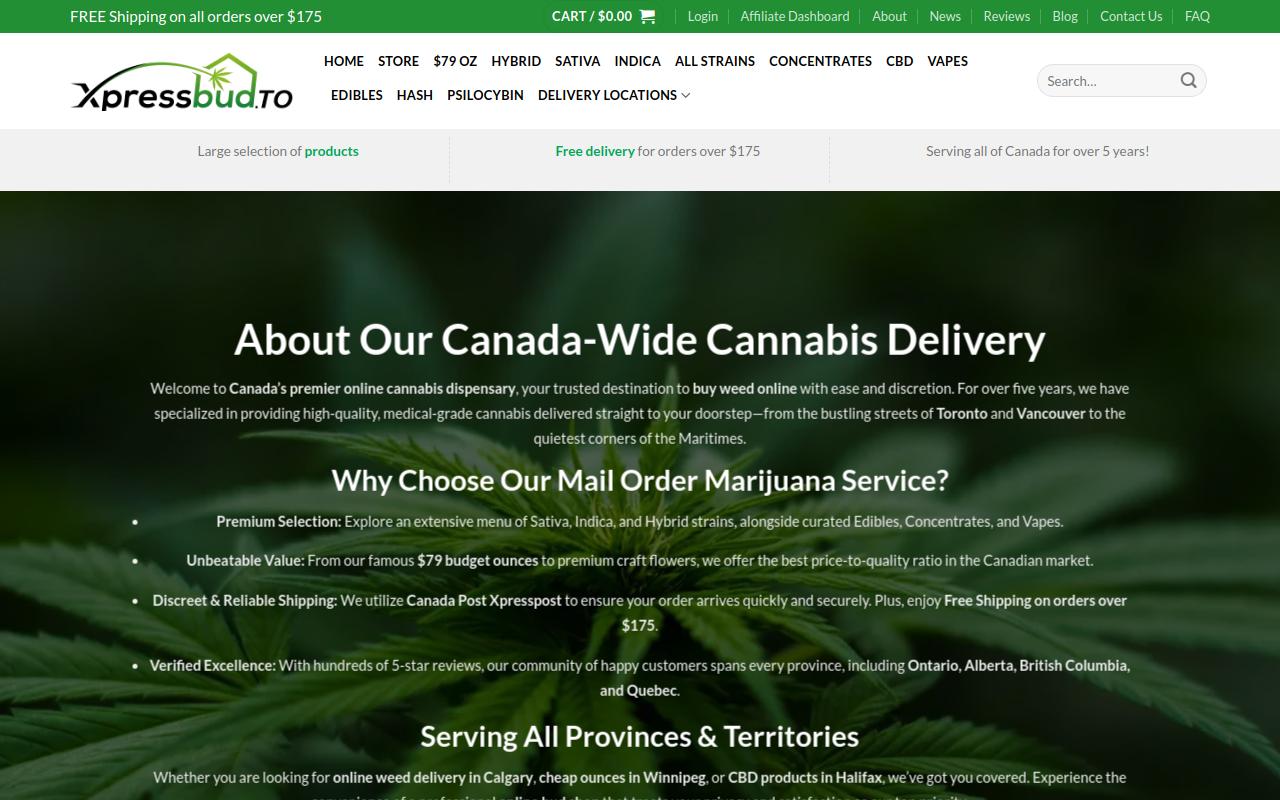 Xpressbud website