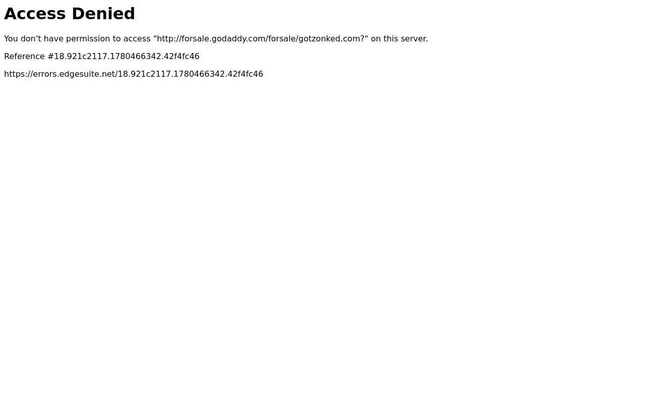 Zonked website