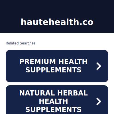 Haute Health
